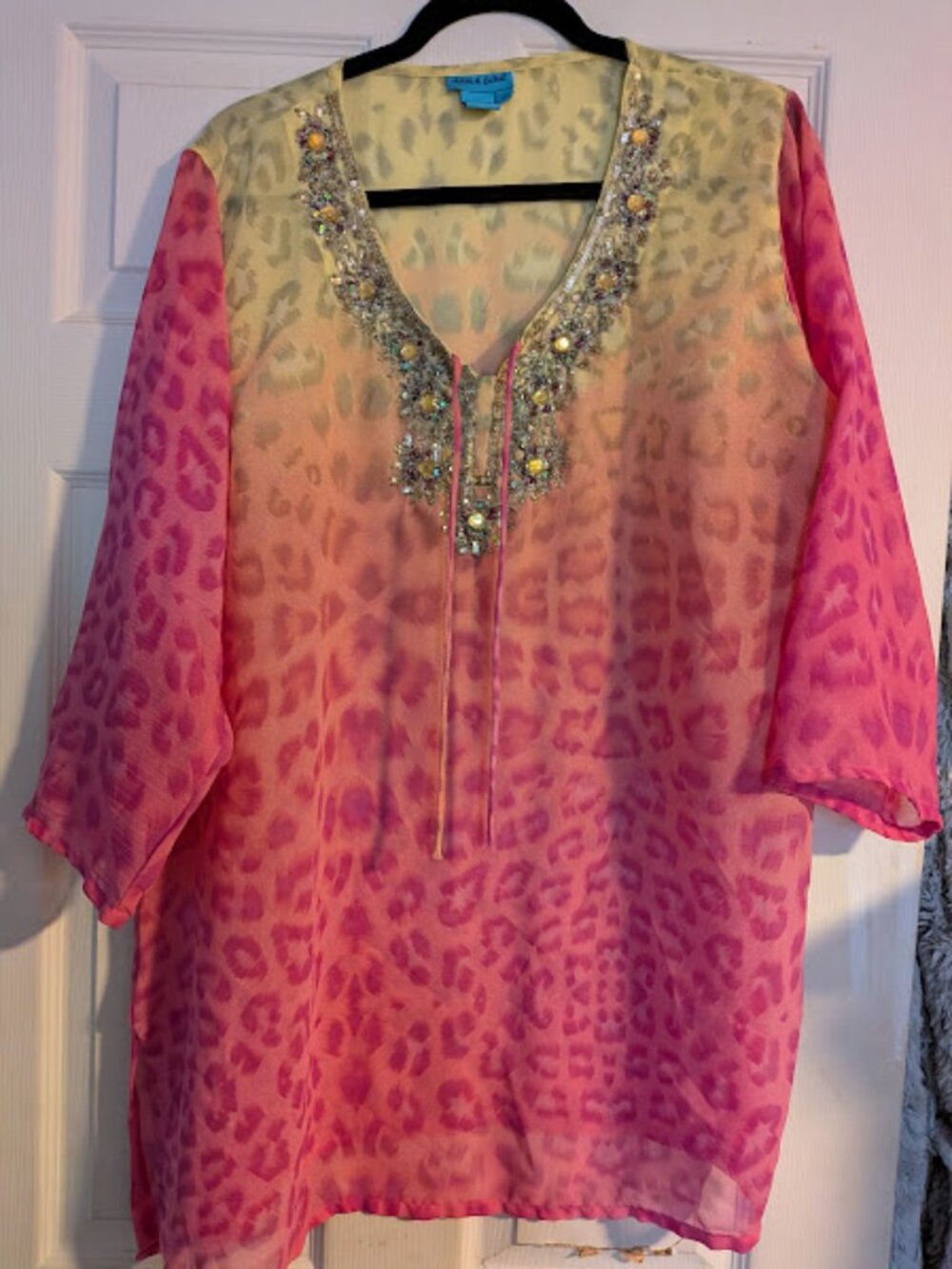 Glitzy Sequined Cover Up